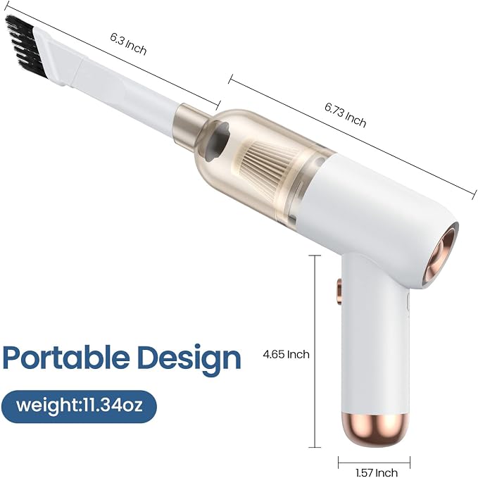 Portable Mini Handheld Car Vacuum Cleaner - Image 7