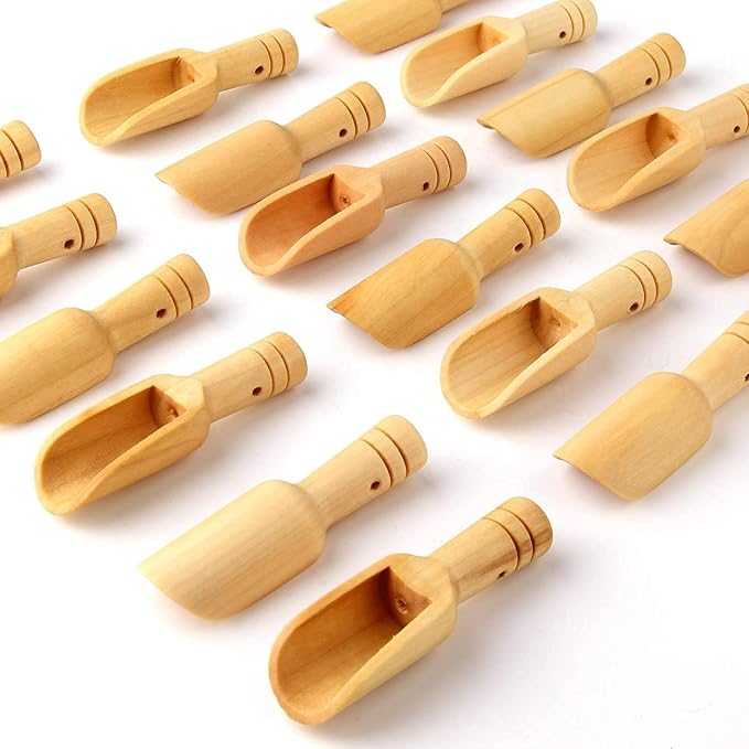 8pcs Mini Wooden Spoons，Mini Bamboo Spoons - Image 3