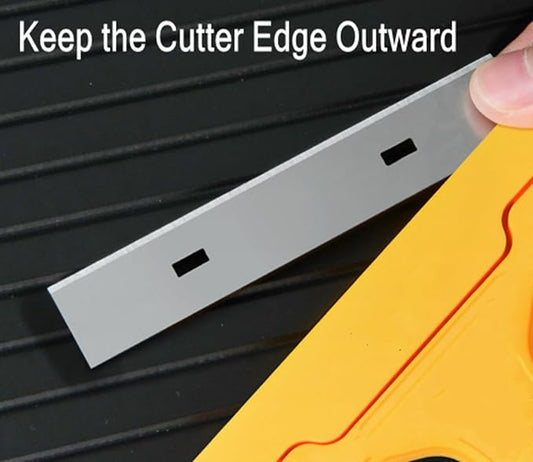 2pack Razor Blade Scraper, Industry Glass Window Scraper, Heavy Duty Cleaning - Image 2