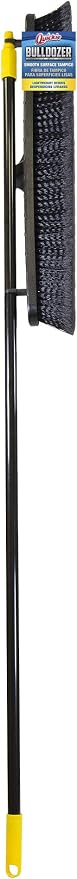 Quickie Cleaning Bulldozer 24-Inch Push Broom, 60-Inch Steel Handle, Smooth - Image 3