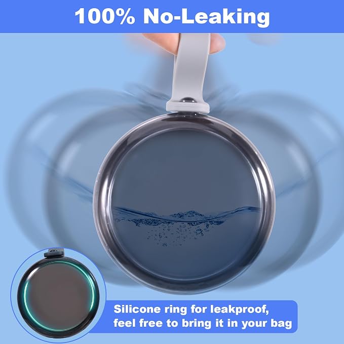 Denture Case, Leak Proof Denture Bath Cup - Image 2