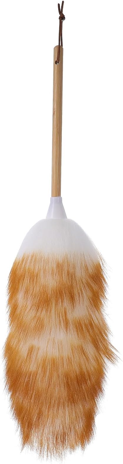 Wooden Handle Wool Duster Household Dusting Brush Soft Lambswool Cleaning Tool by Unknown