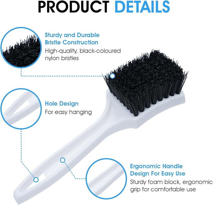 Nanoskin 8.5-Inch Deep Clean Stiff Scrub Brush - Image 2