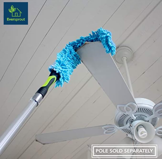 EVERSPROUT Flexible Microfiber Ceiling & Fan Duster | Extra-Long 25'' Duster | - Image 5