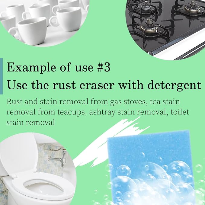 Rust Eraser for Knives Kitchen Stoves Wood Finish and Bicycles Multi Purpouse - Image 9
