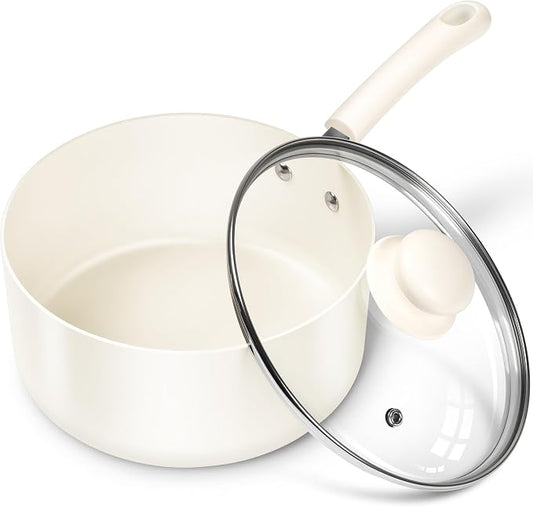 MICHELANGELO Nonstick Saucepan by Michelangelo