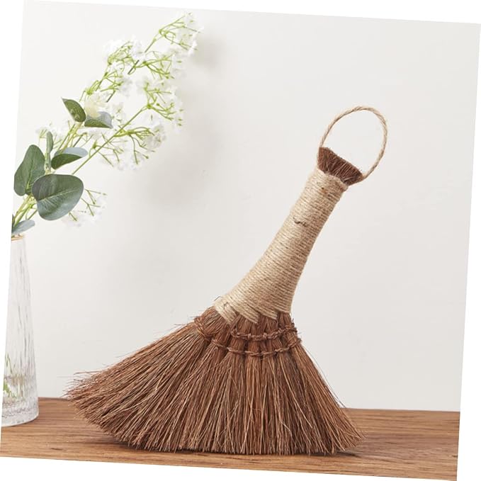 Palm Broom Soft Bristles Small Handheld Dust Brush - Image 7