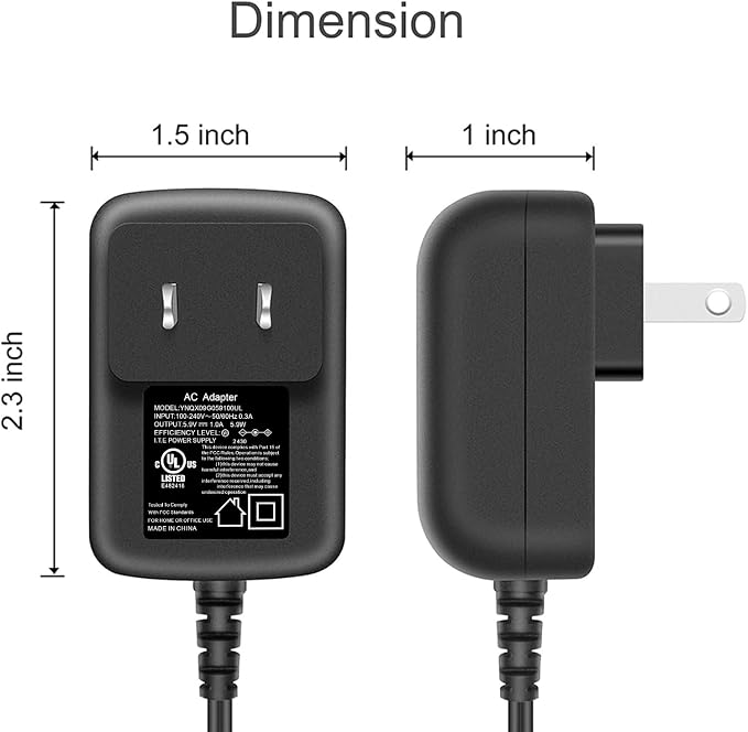 Power Cord for Turbo Scrub 360 Scrubber Brush Spin RH030 TSDX-MO6 TS-MC63 - Image 8