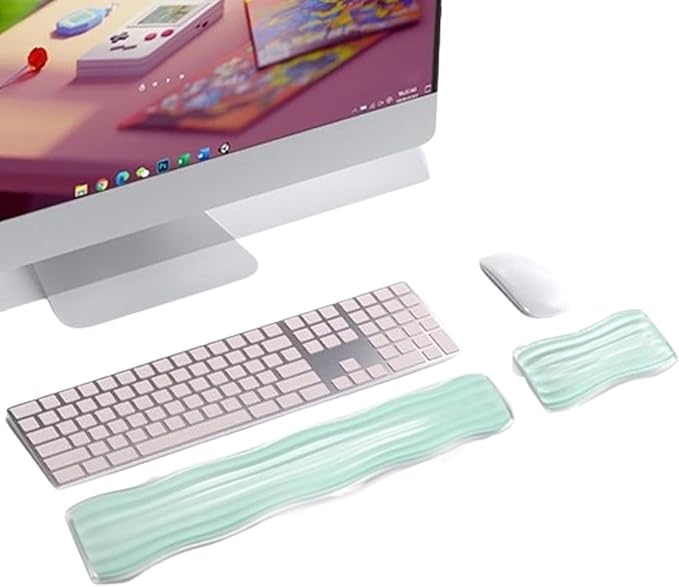 Wrist Rest for Keyboard and Mouse, Ergonomic Gel Keyboard Wrist Rest for by Unknown