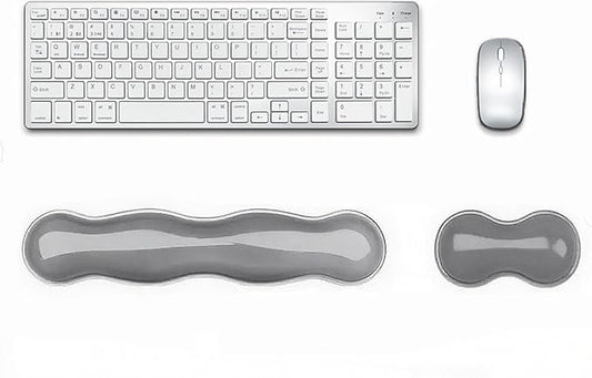 Wrist Rest for Keyboard and Mouse, Ergonomic Gel Keyboard Wrist Rest for by Unknown