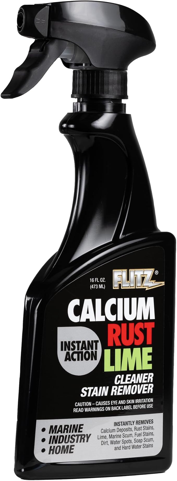 Flitz Calcium, & Lime Remover - 16oz Bottle of USA-Made Limescale Remover by FlitzInternationalLTD