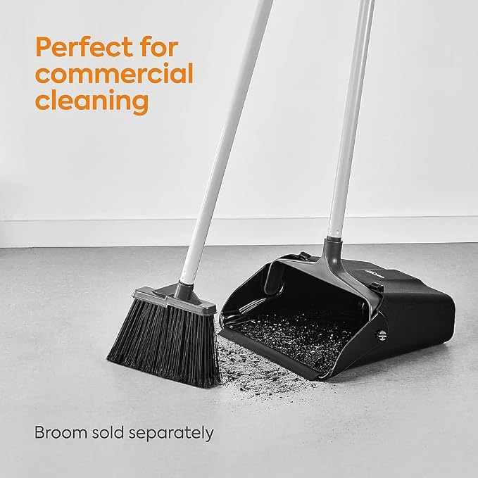 Professional Heavy Duty 36.4" Plastic Upright Dustpans - Image 4