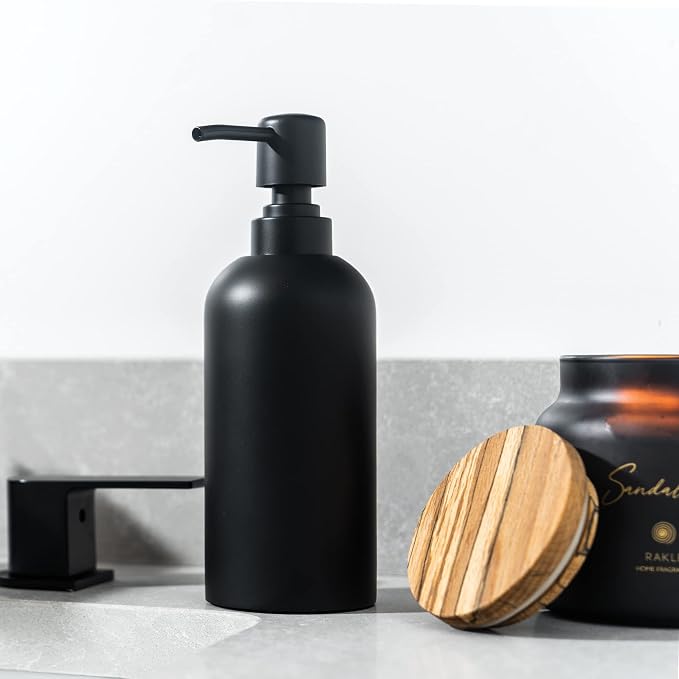 Soap Dispenser - Refillable Resin Pump Bottle - Image 5