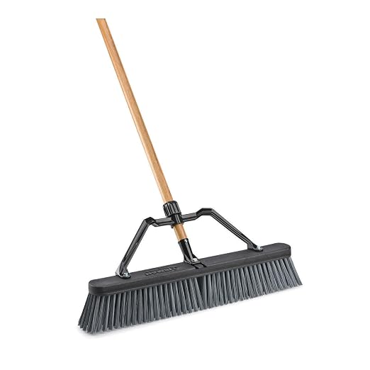 LIBMAN 829 Push Broom with Hard Polymer Support Brace, Heavy-Duty Bristles - Image 9