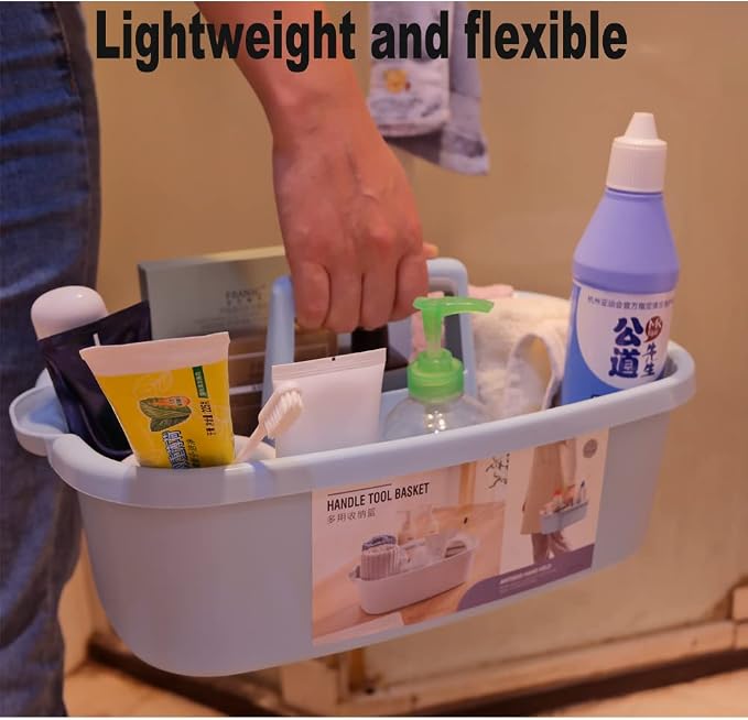 Large Plastic Cleaning Supply Caddy - Image 5