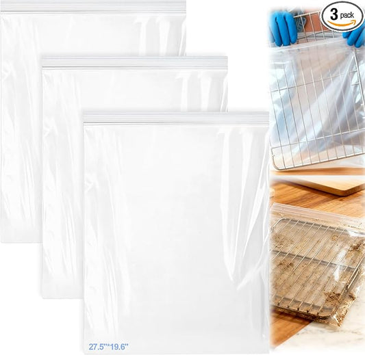 Palksky Oven Rack Cleaning Bags, 27.5''*19.6'' Heavy Duty No Scrub Oven Rack by Palksky
