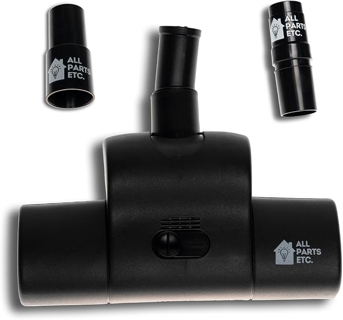 Vacuum Carpet Brush Nozzle Attachment, 1.25” Turbo Floor Brush Accessories by ALLPARTSETC