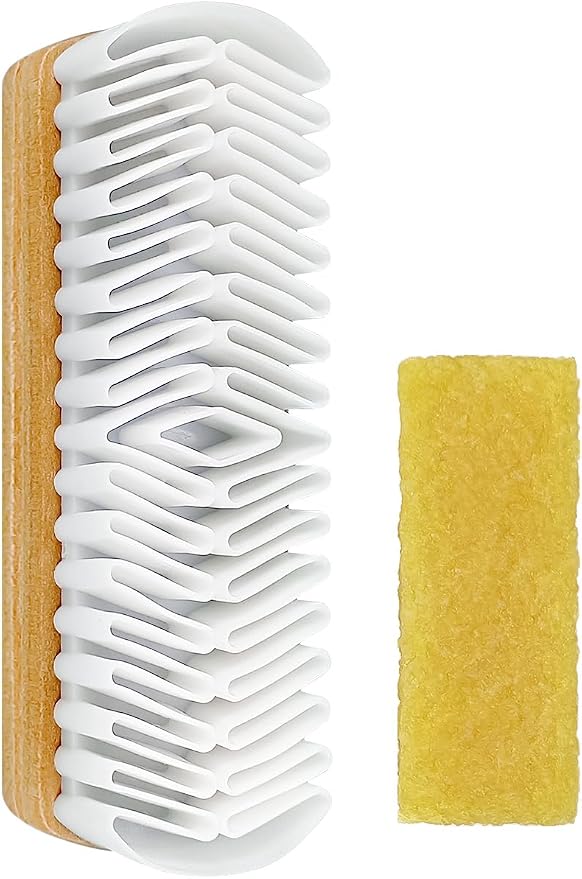 2Pcs Suede Shoe Brush and Eraser Suede Nubuck Cleaning Brush by Unknown