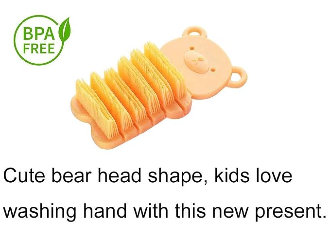 Nail Scrubber Brush Kids, Finger Nails Scrub Scrubbing Cleaning Washing Brushes - Image 3