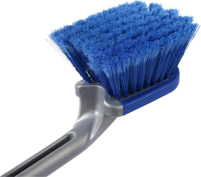 Car Tire Cleaning Brush Long Handle Wheel Brush Exhaust Pipe Cleaning Brush - Image 8