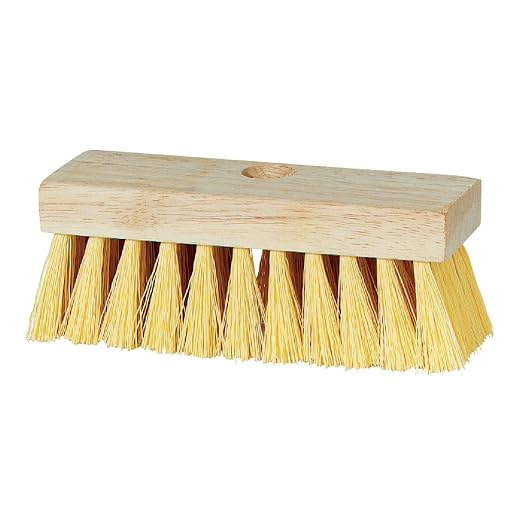 7" White Tampico Roof Brush by DQB+INDUSTRIES