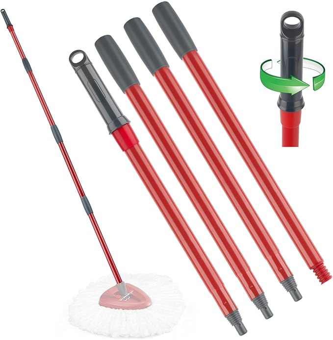 Spin Mop Handle Replacement Compatible by MXZONE