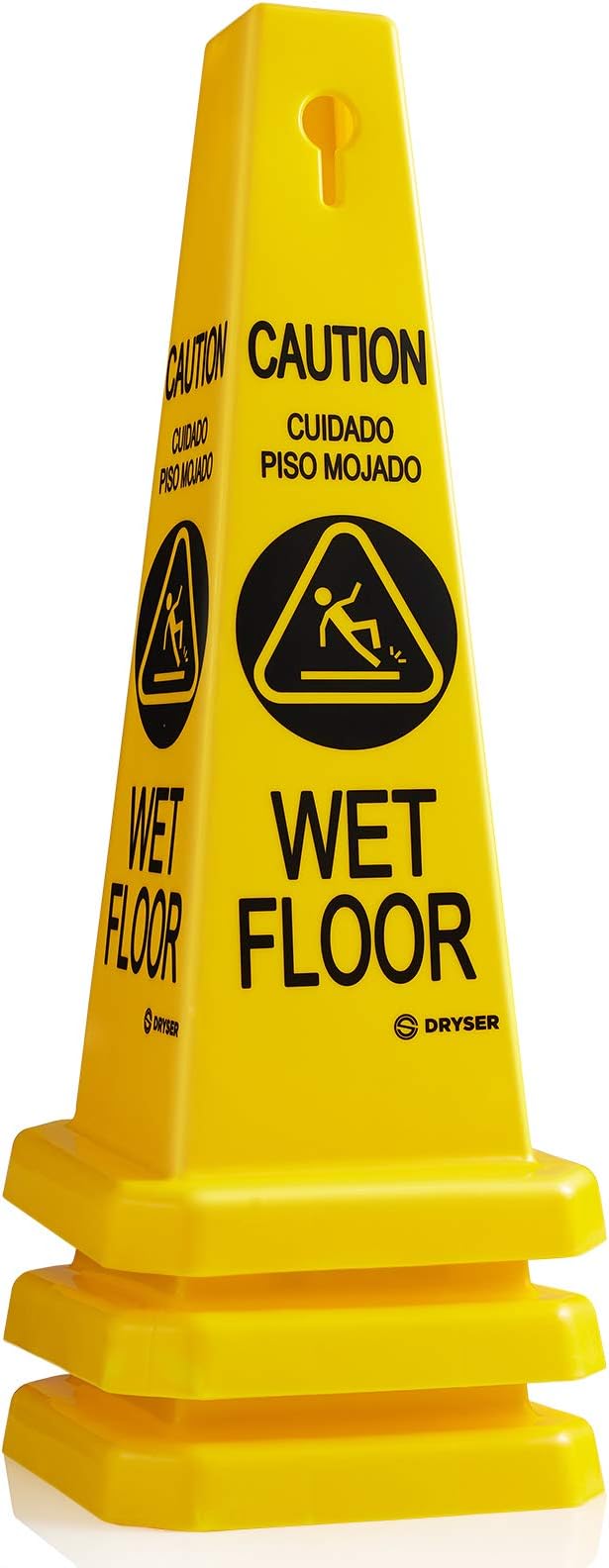 Dryser 3-Pack 26" Caution Wet Floor Cones - Image 2