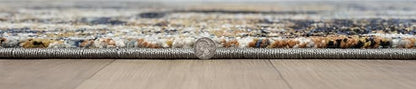 Keen Home Design Area Rugs - 6x9 Non-Shedding, Abstract Rugs for Kitchen, Living Room, Bedroom, Dining Room, Entryway - Size: 5'11" x 9'2", Multi