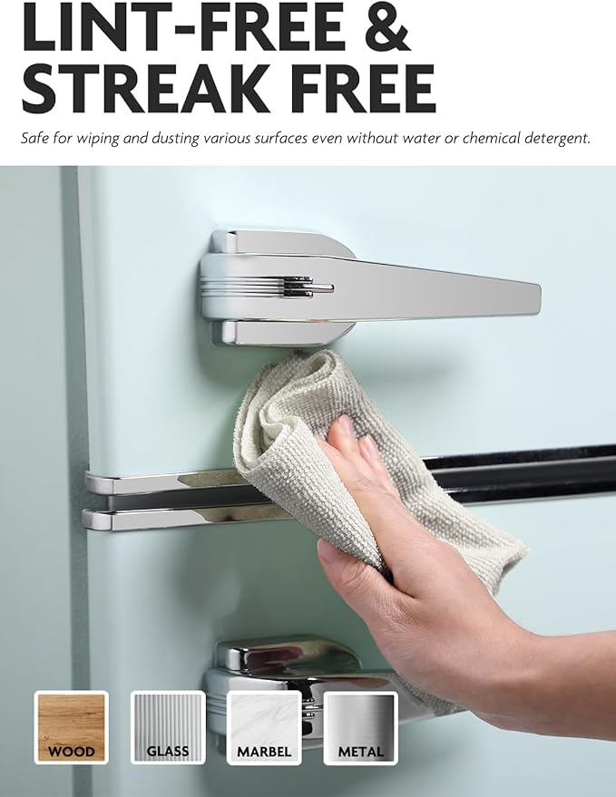 Fantasticlean Microfiber Cleaning Cloth Roll -75 Pack, Tear Away Microfiber - Image 3