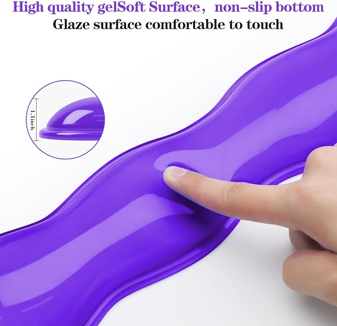 Gel Wrist Rest for Keyboard and Mouse, Wrist Rest for Keyboard, Mouse Wrist - Image 5