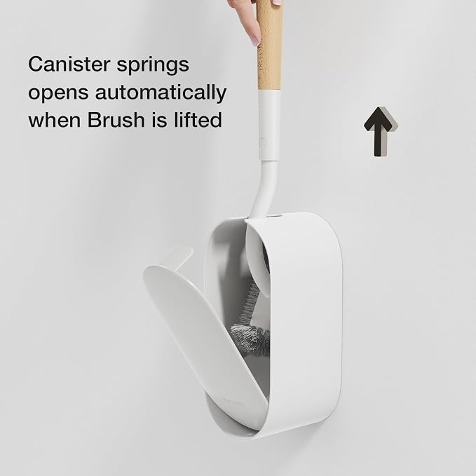 Toilet Cleaner Brush, Diveotree Toilet Brush and Holder - Image 4