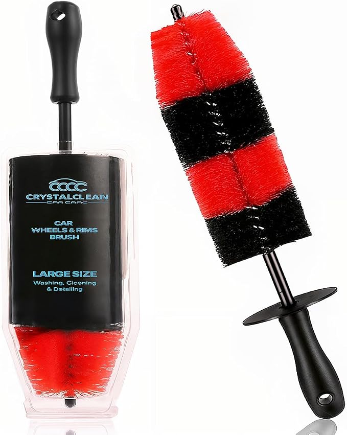 Pack of 1 Wheel Brush by CrystalCleanCarCare