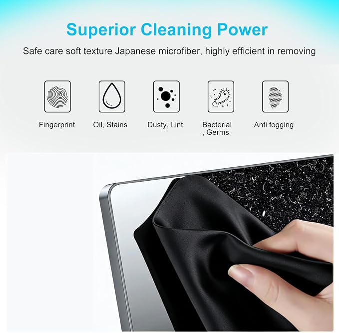 3 Pack Microfiber Liner Cleaning Cloth 15" 16" MacBook Air/MacBook Pro Screen - Image 3
