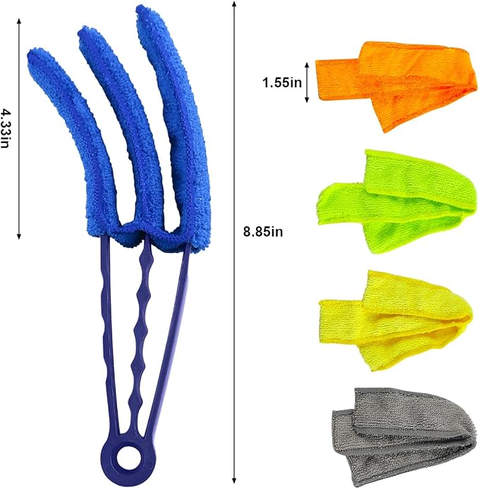 Car Vent Cleaner Duster Brush, Blinds Cleaning Tools - Image 2