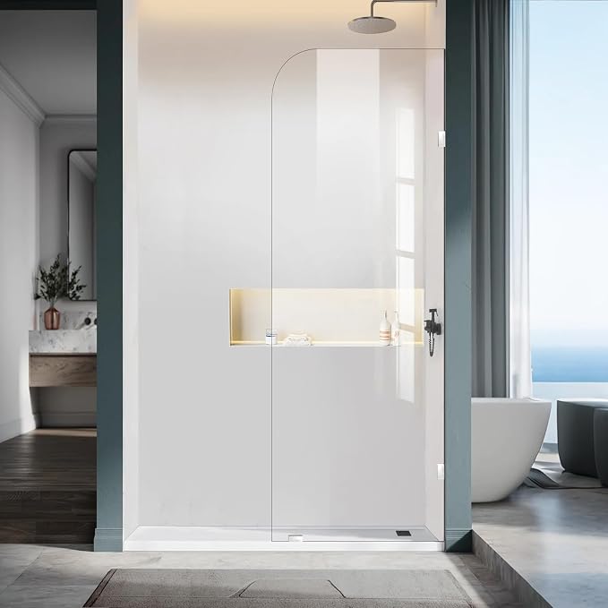Bathroom Shower Door, 3/8" Glass Shower Doors - Image 7