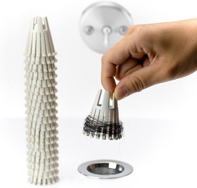 Disposable HairClaw 20 Pack | Bathtub Hair Catcher Strainer Trap by HairClaw
