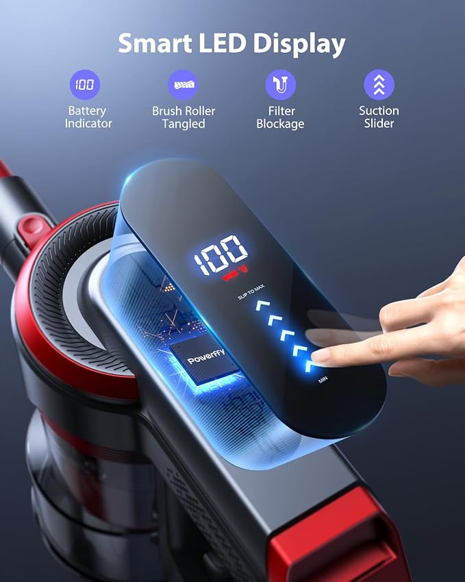 Cordless Vacuum Cleaner, Stick Cordless Vacuum - Image 4