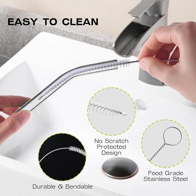 Reusable Straw Cleaner Brush Set - Image 7