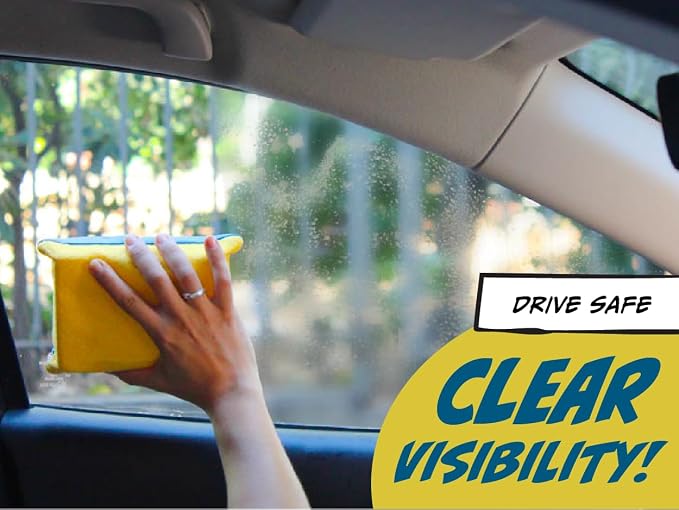 Sponge - Window Cleaner Tool for Car Windshield, Glass - Non-Scratch, Super - Image 7
