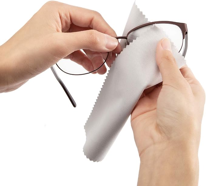 Eyeglass Cleaning Cloth Glasses Cleaner 12Pack Microfiber Lens Eyewear - Image 4