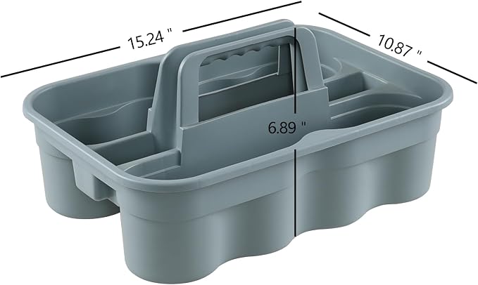 4-Pack Plastic Cleaning Caddy - Image 2