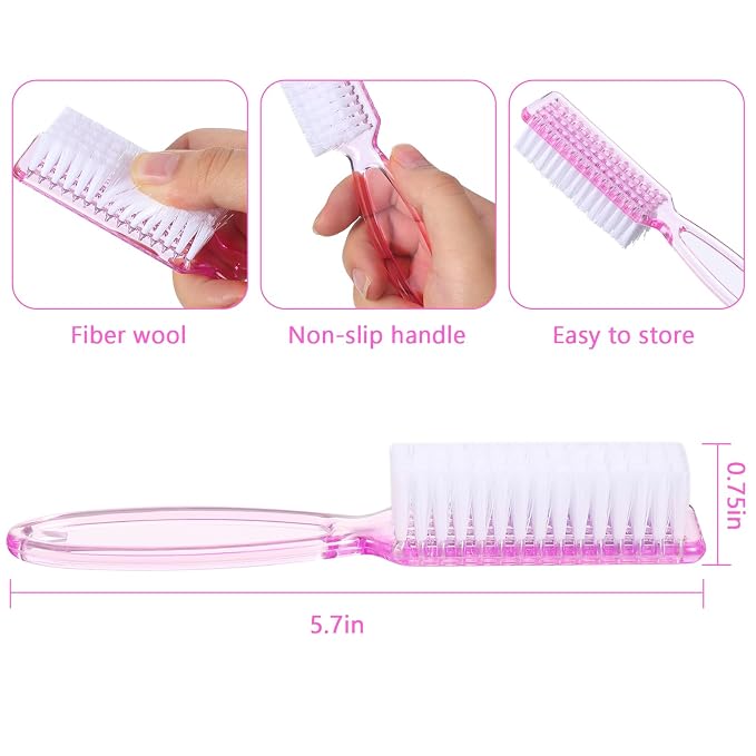 Patelai 15 Pieces Nail Brush Handle Grip - Image 3
