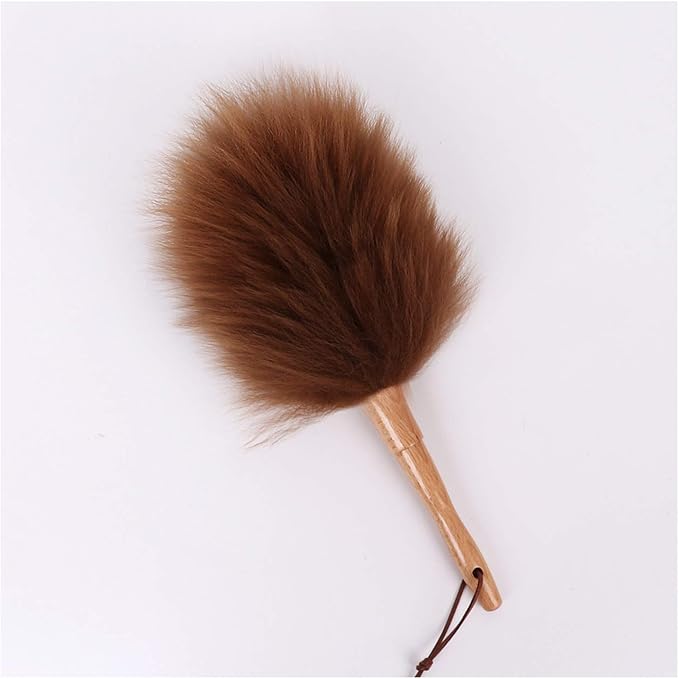 dusters for cleaning, Set Feather Duster Pure Lambs Wool Duster by Unknown