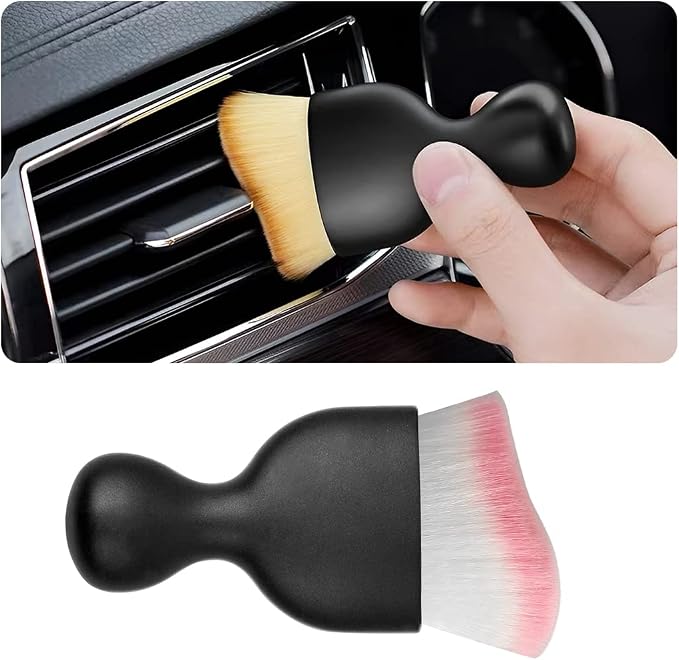 Blilo Car Interior Detailing Brush, Auto Soft Hair Cleaning Brushes, Curved by Blilo