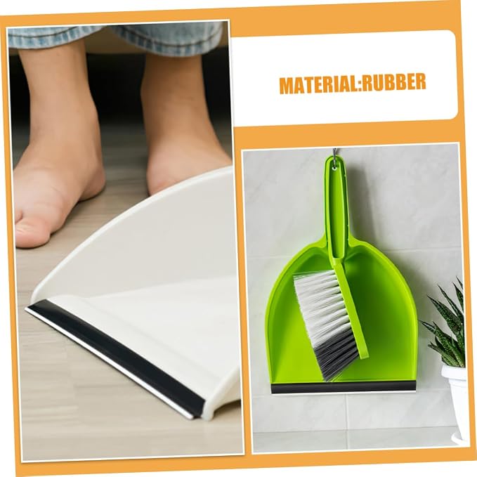 4Pcs Durable Rubber Dustpan Lip Edge Strips - Image 7