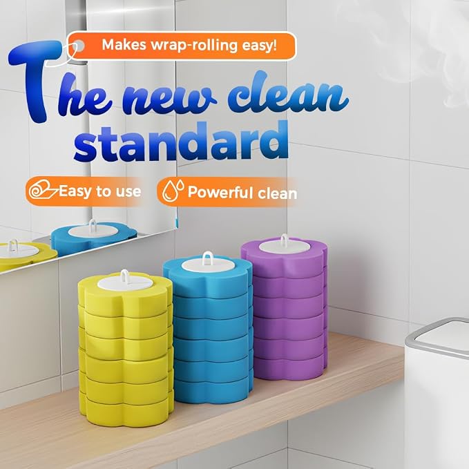 Disposable Toilet Brush, 2026 New Toilet Brush Holder, Compact Wall Mounted - Image 8