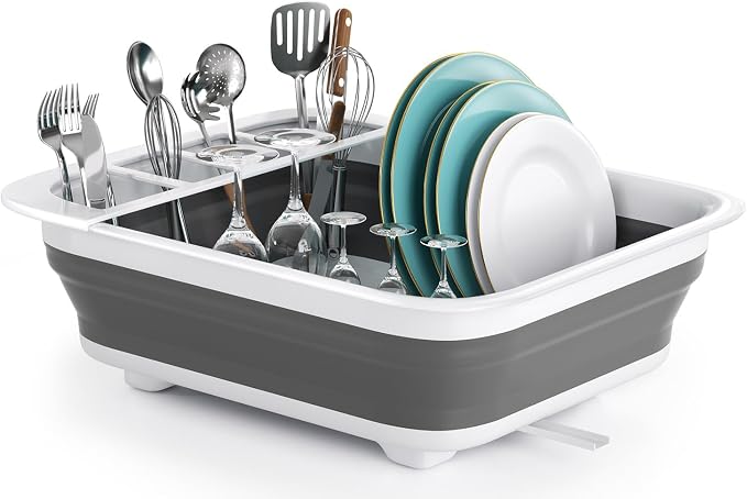 THANSTAR Collapsible Dish Drying Rack by THANSTAR
