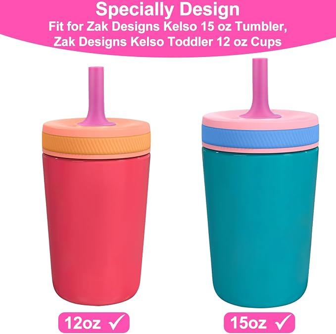 XANGNIER Replacement Straws and Bite Valve Compatible - Image 2