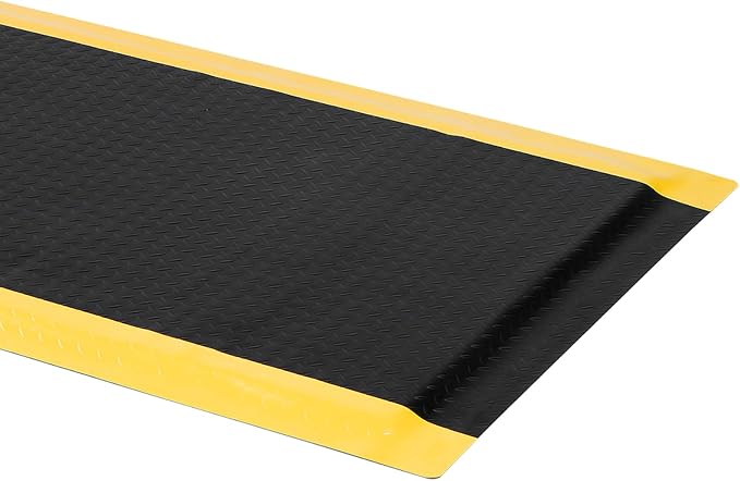 3 x 7 FT Anti Fatigue Mats Industrial 15/16 Inch Thick Soft Sponge Ergonomic by GOOFCXO