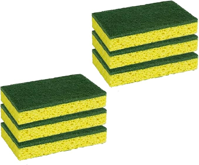 CELOX Scrub Sponge, Sponges for Dish, 6 Pack by CELOX